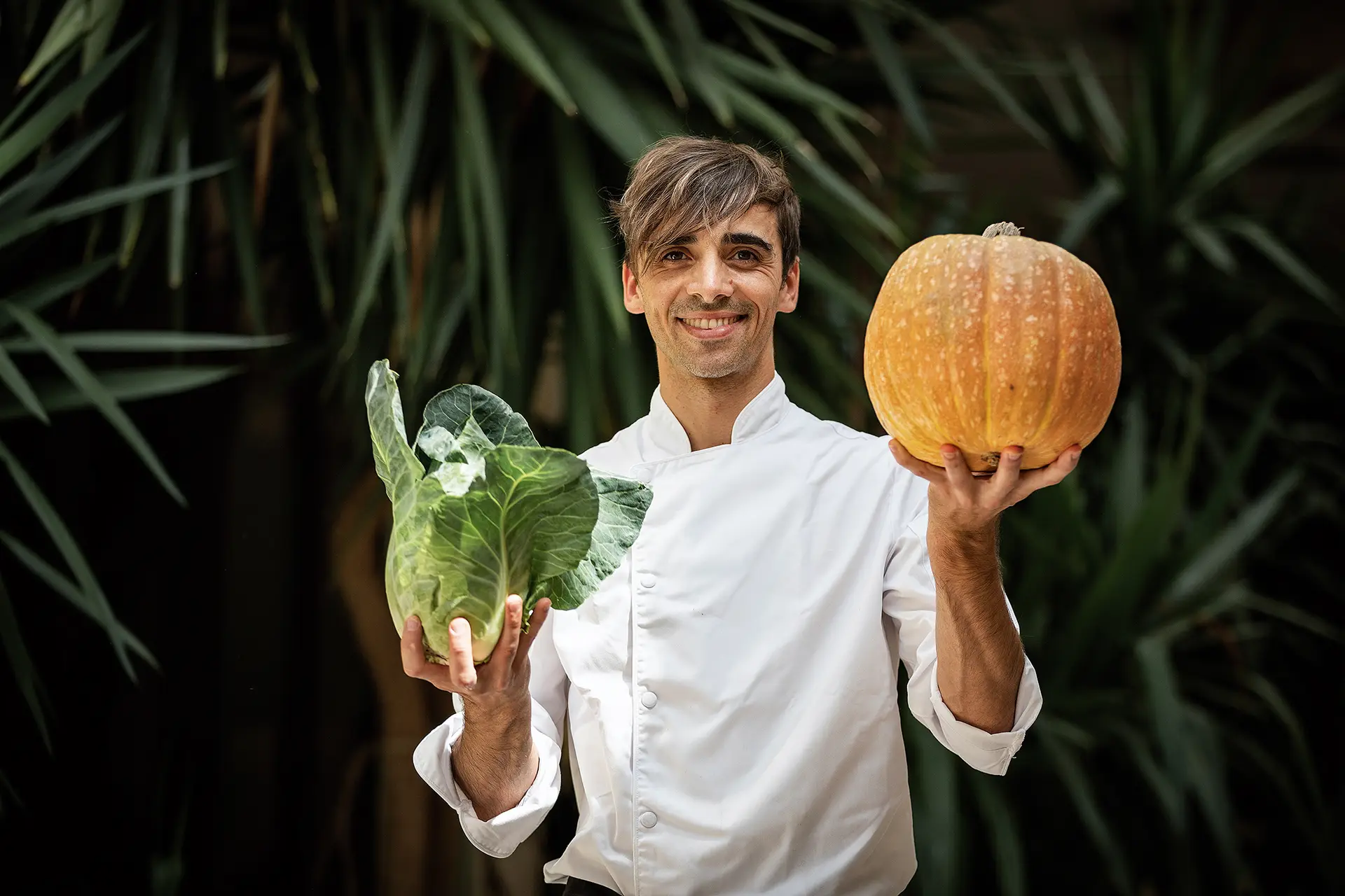 João Moura tem três filhos, todos vegetarianos. No seu restaurante não entra comida processada