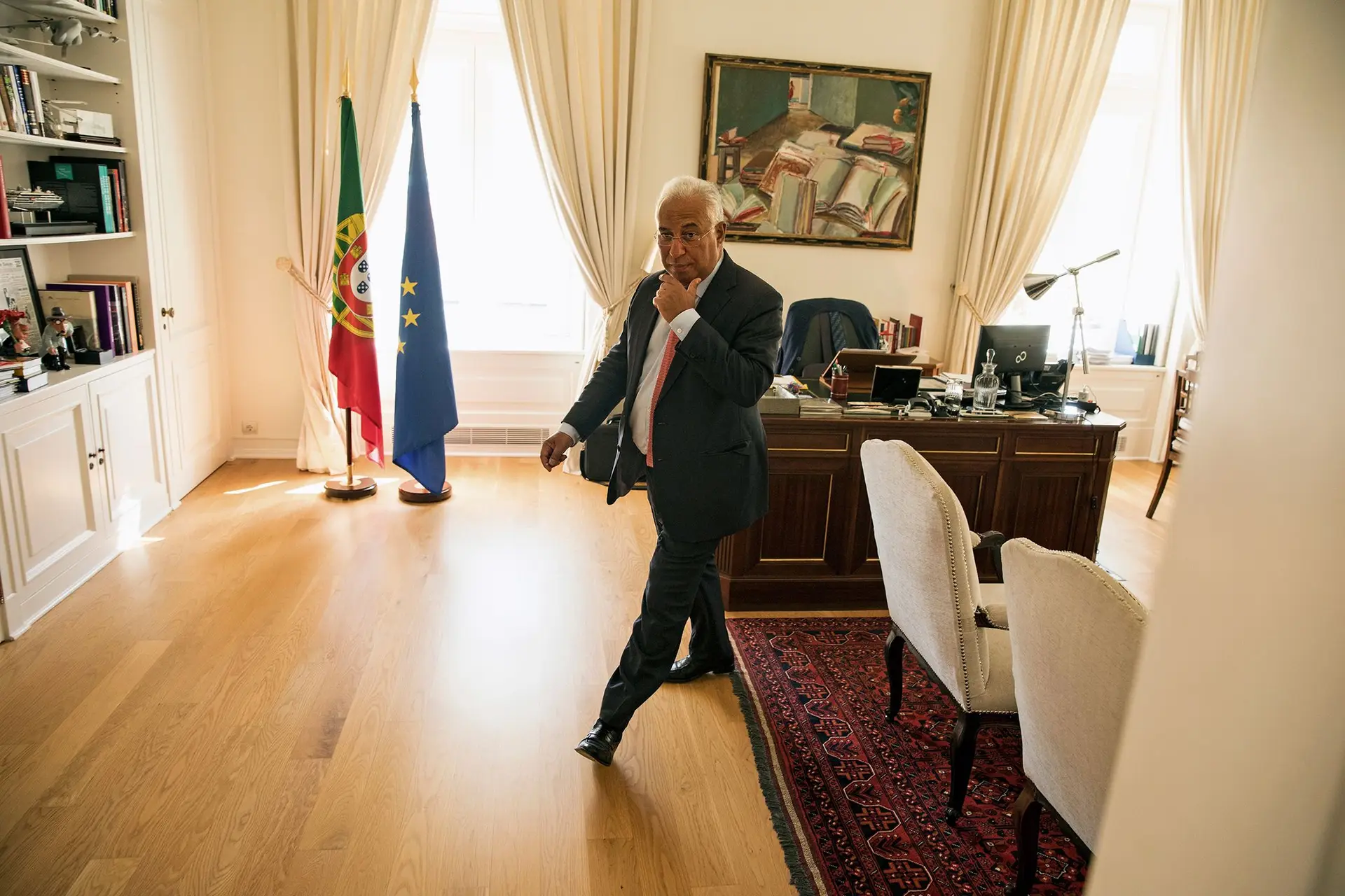 Costa em São Bento: agosto arrancou com reuniões de preparação do Orçamento