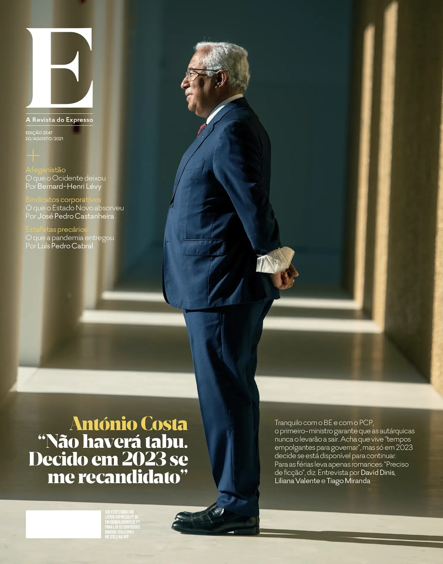 Entrevista a António Costa, na revista E
