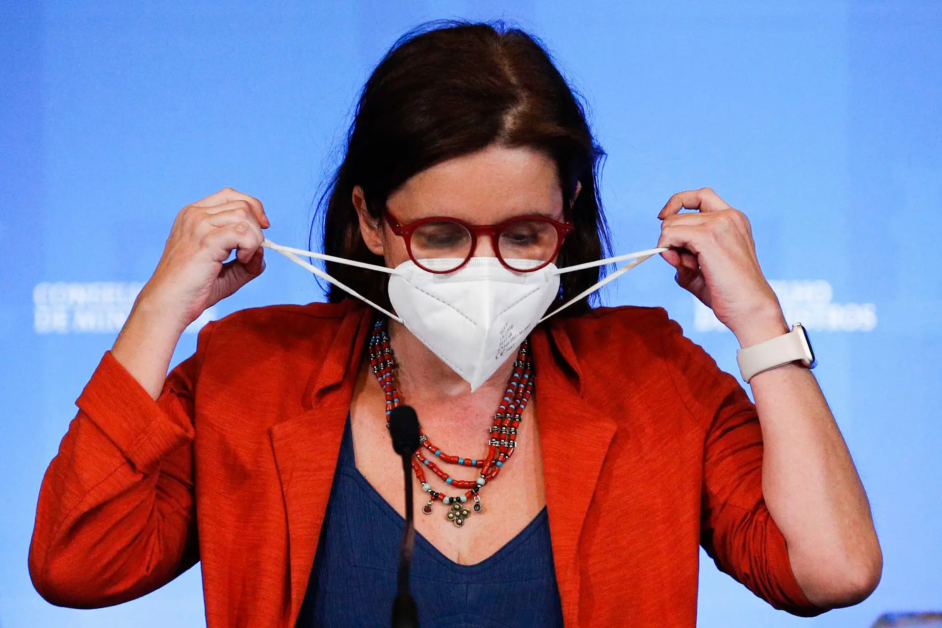 Mariana Vieira da Silva, ministra da Presidência, que está na chefia do Governo até que o primeiro-ministro regresse de férias