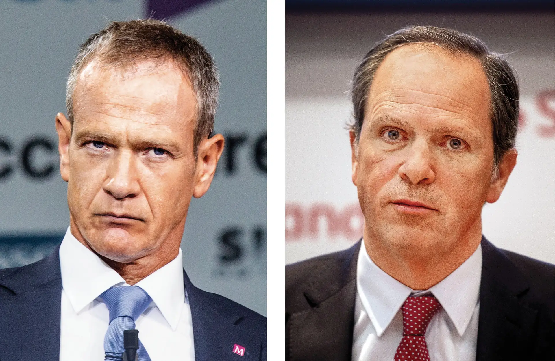 Os presidentes do BCP, Miguel Maya, e do Santander, Pedro Castro Almeida, aguardam resultados das negociações para reduzir 900 trabalhadores no primeiro e 600 no segundo. Se a adesão ficar aquém das expectativas, ameaçam com despedimento coletivo. Trabalhadores em greve
