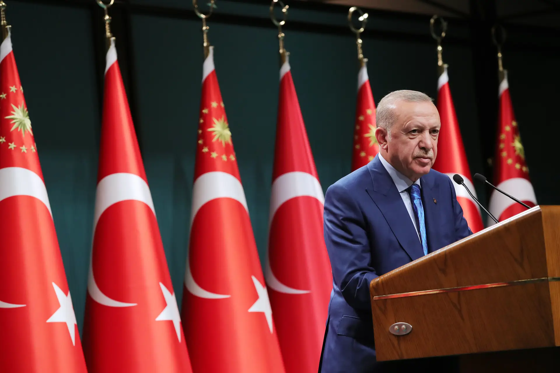 Presidente da Turquia, Recep Erdogan