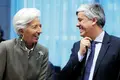 Lagarde e Centeno garantem financiamento do orçamento português