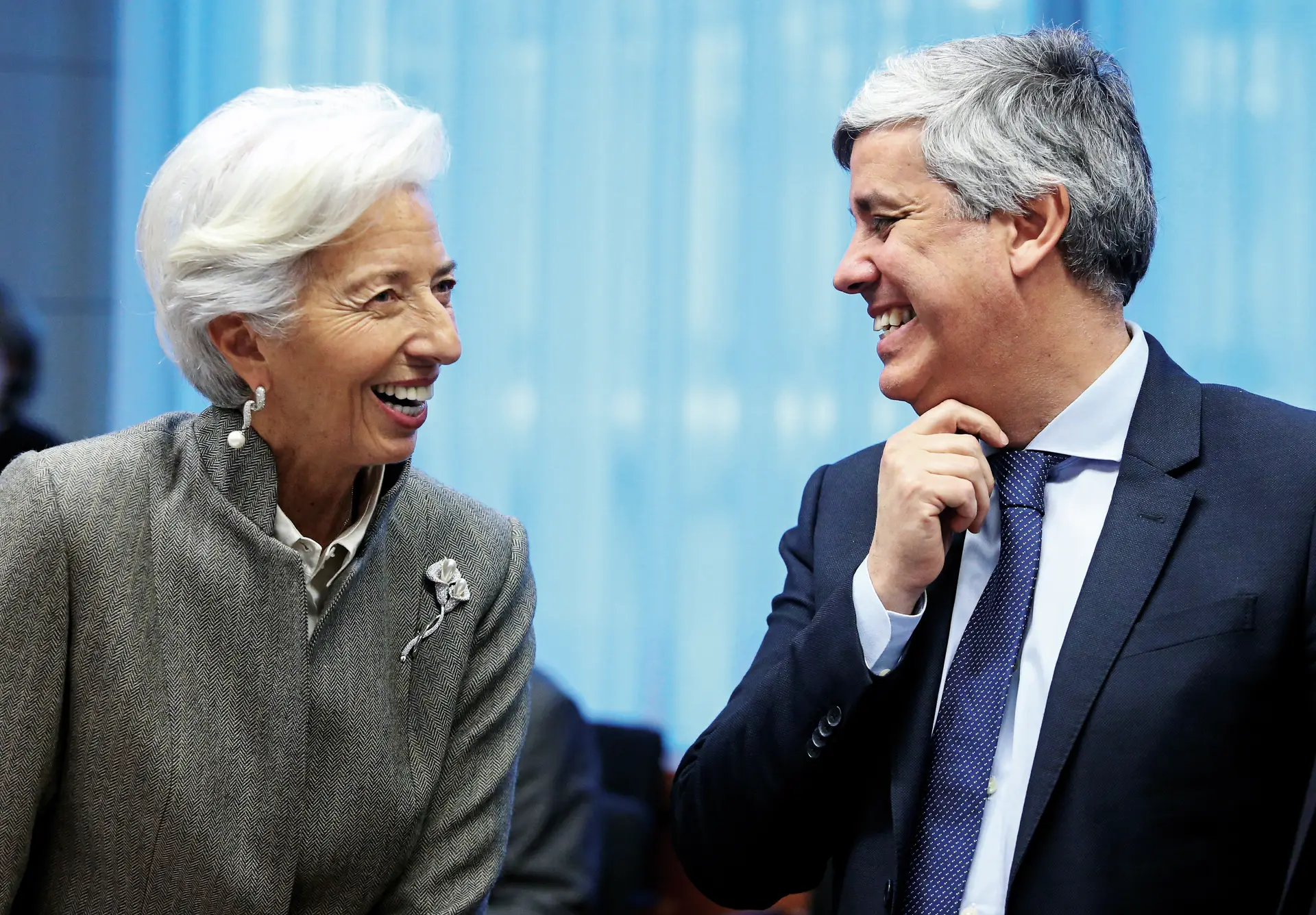 Christine Lagarde e Mário Centeno são os principais credores de Portugal
