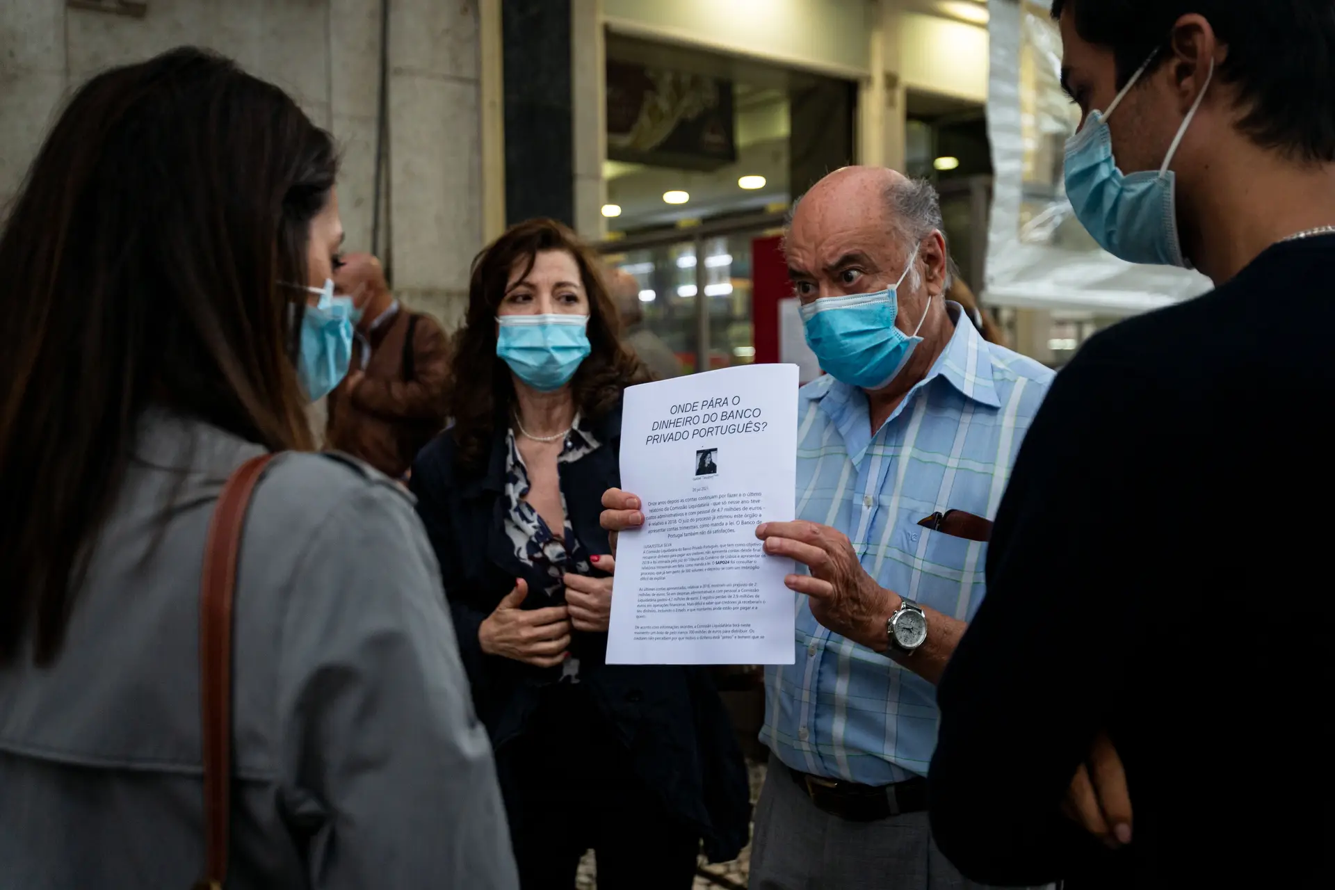 Lesados do BPP consideram "escândalo" 4,1 milhões de euros gastos pela comissão liquidatária em ordenados e custos