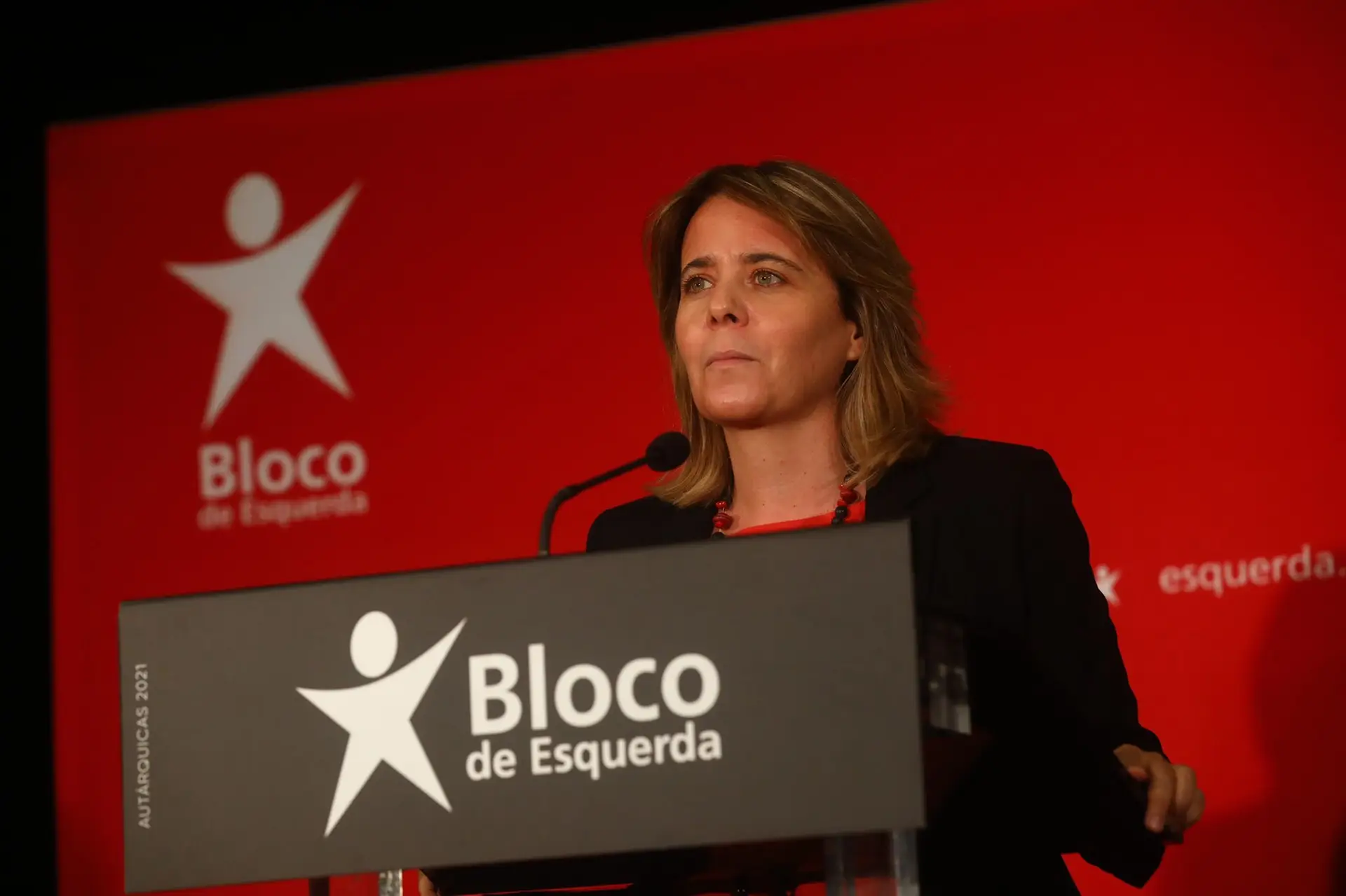 Catarina Martins lamenta “mau resultado” do BE, vitória de Moedas em Lisboa e reforça: “O Bloco não faz coligações com a direita”