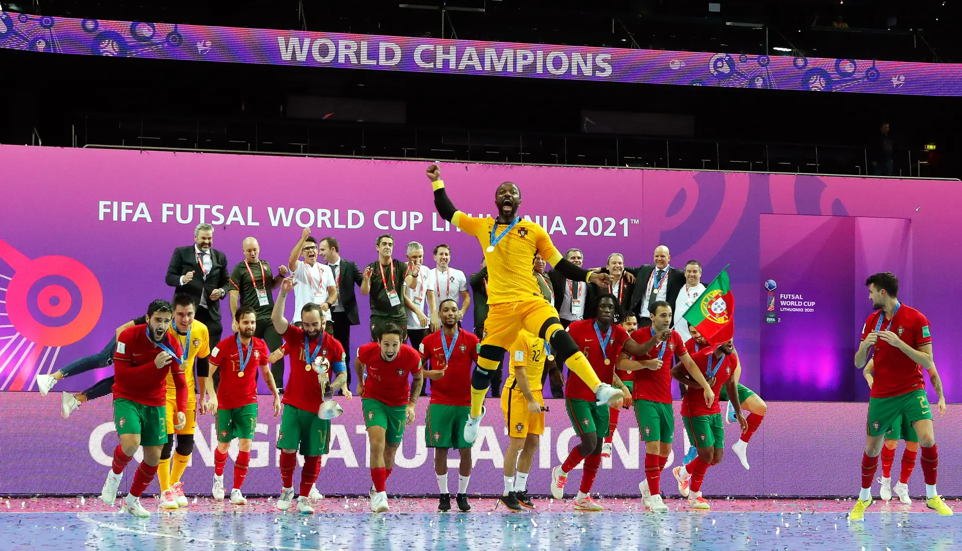 Futsal: Portugal sagrou-se Campeão do Mundo