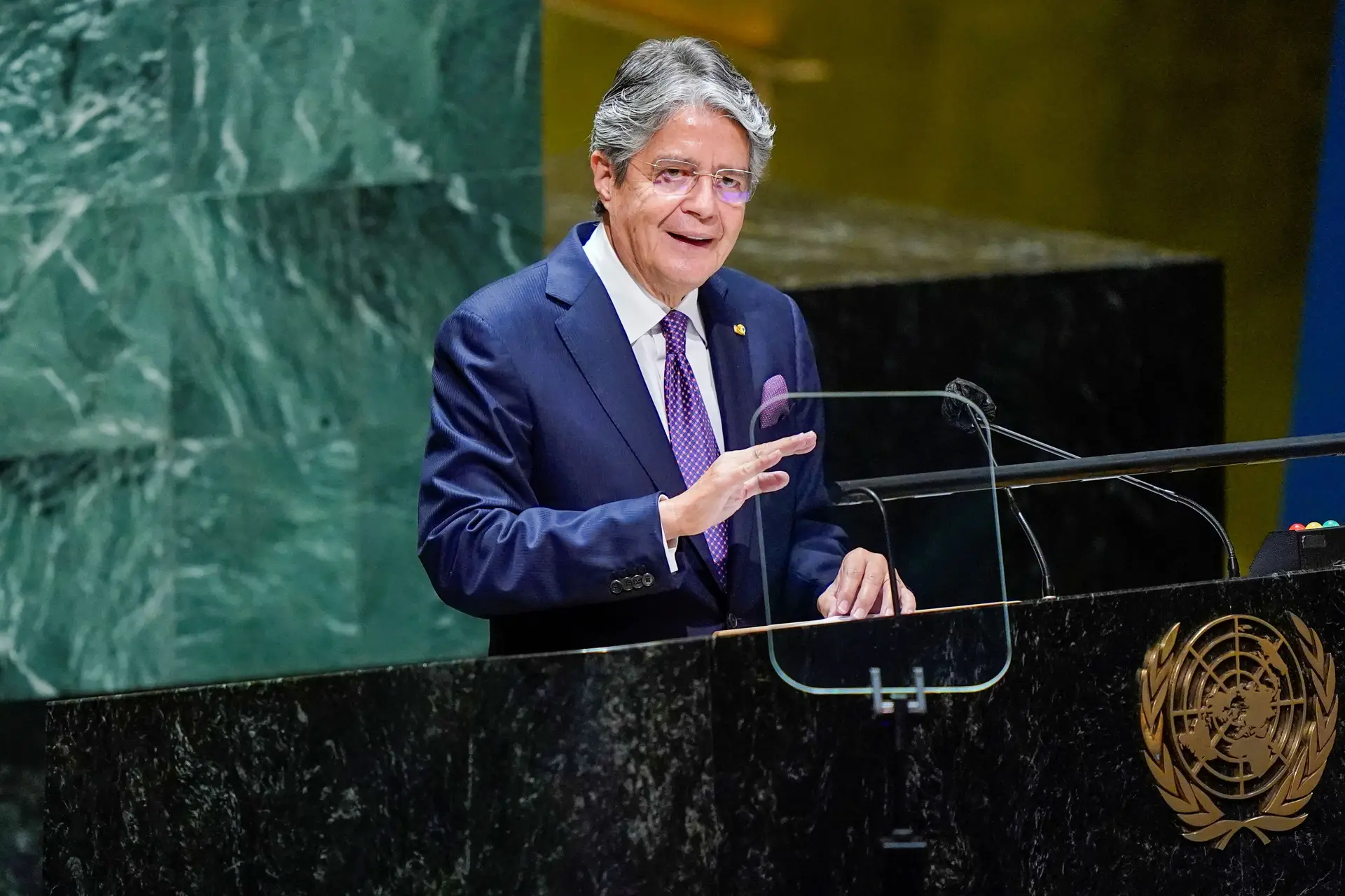 Presidente do Equador Guillermo Lasso