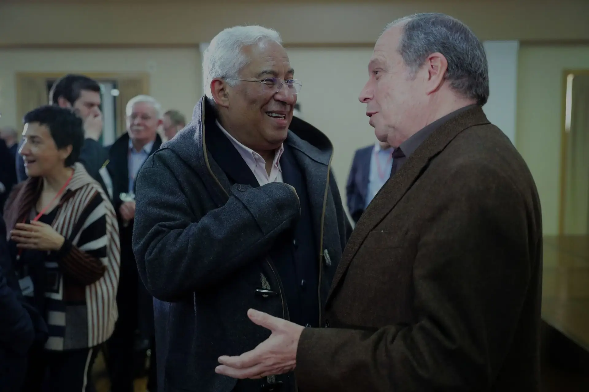 António Costa e Carlos César, em janeiro de 2020
