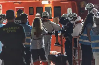 Chegada de migrantes de origem subsaariana e magrebina às Ilhas Canárias