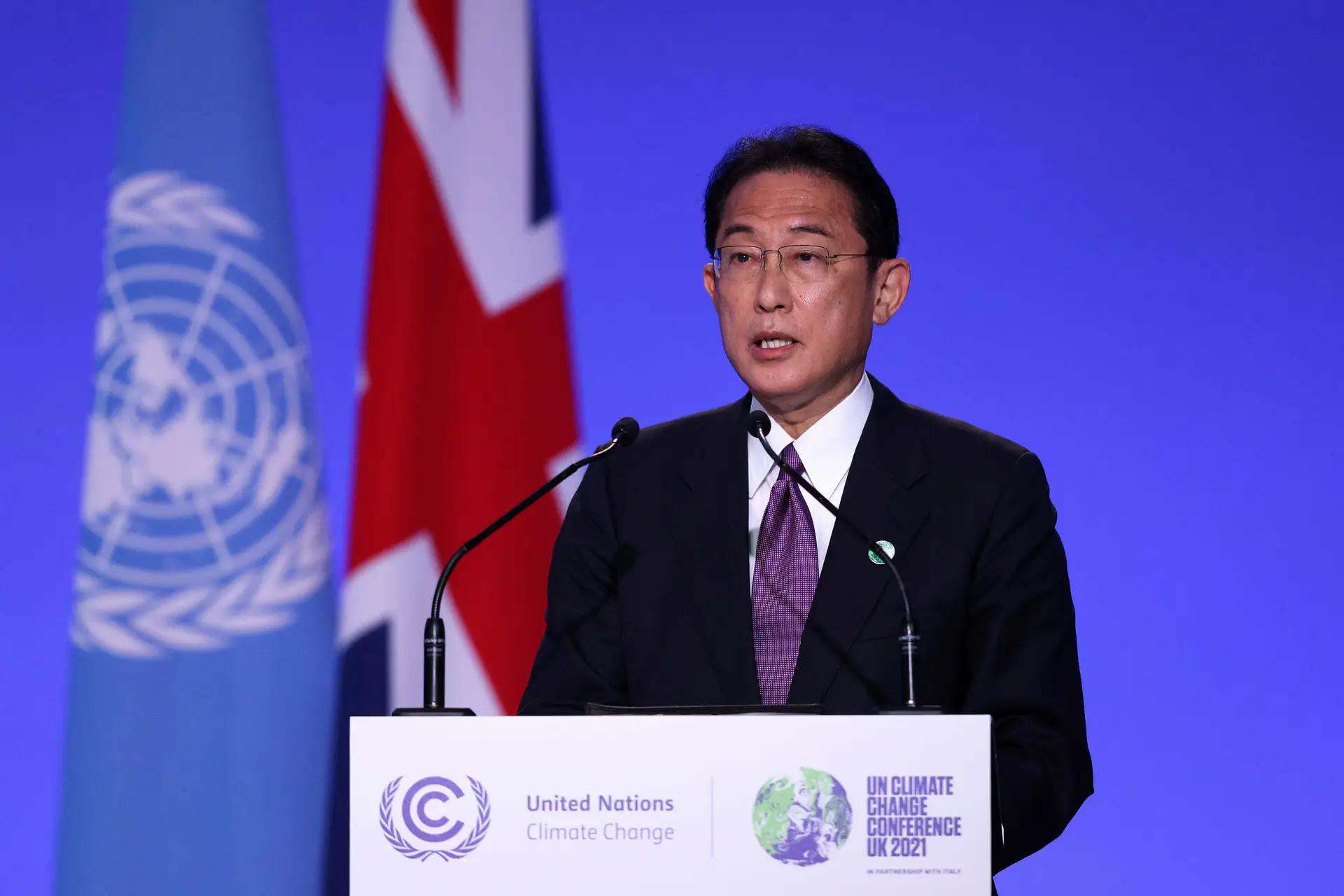 O primeiro-ministro do Japão, Fumio Kishida