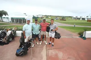 Os britânicos Andrew Burter, Ben Barker, Mark Fisher e Richard Barker vieram ao Algarve passar cinco dias a jogar golfe. "Era suposto termos vindo no ano passado, é muito bom poder estar agora aqui", adiantam