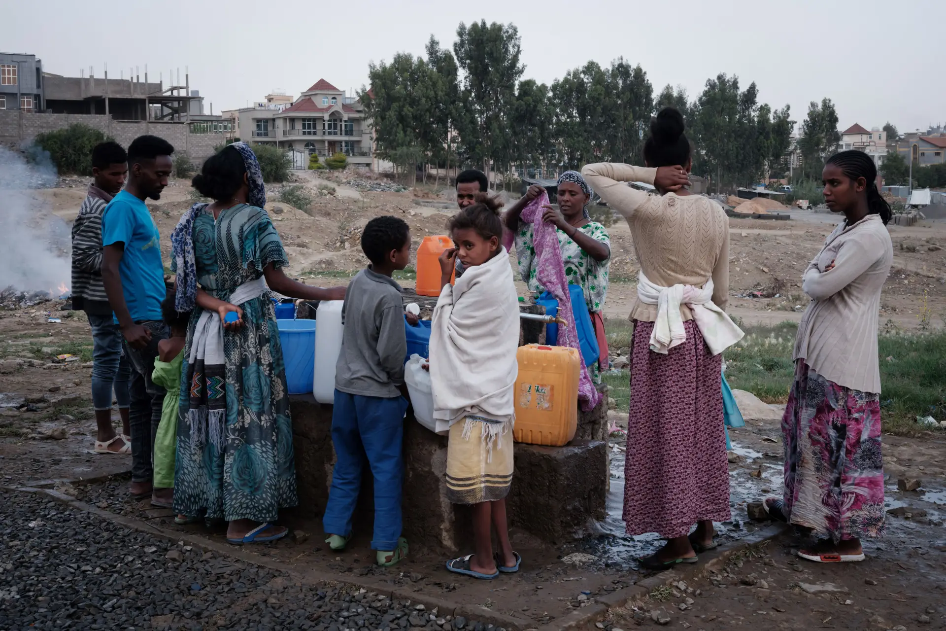 Os conflitos e falta de segurança na região etíope de Tigray faz aumentar a pobreza entre a população