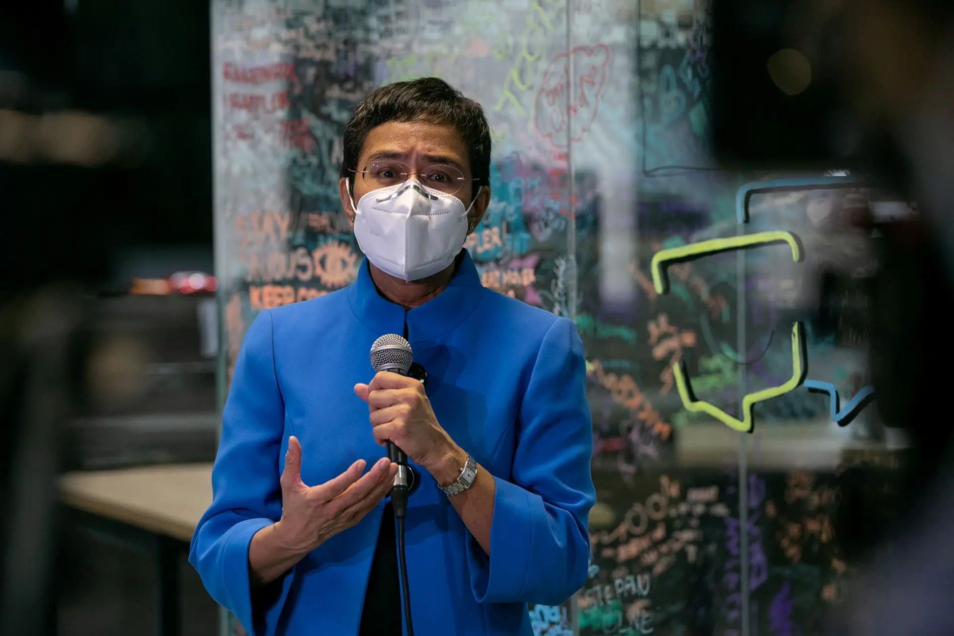 Maria Ressa dedica Prémio Nobel a Paz a todos os jornalistas