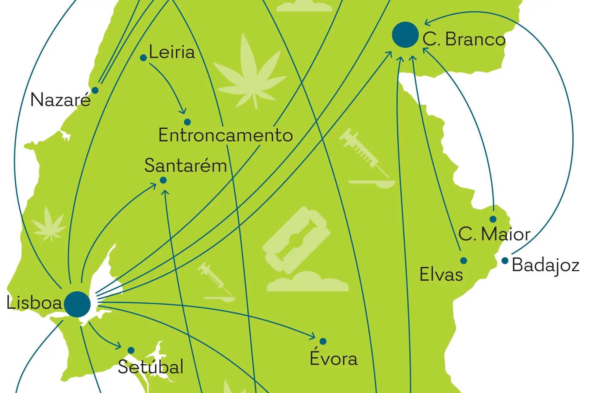 Traficantes usam Uber, Glovo e menores para traficar droga em Portugal: os métodos e as novas rotas dos "dealers"