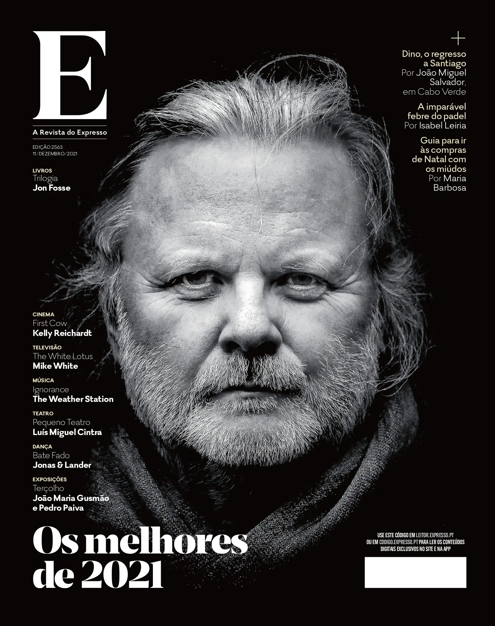 Os melhores de 2021 na Cultura: a capa da revista E