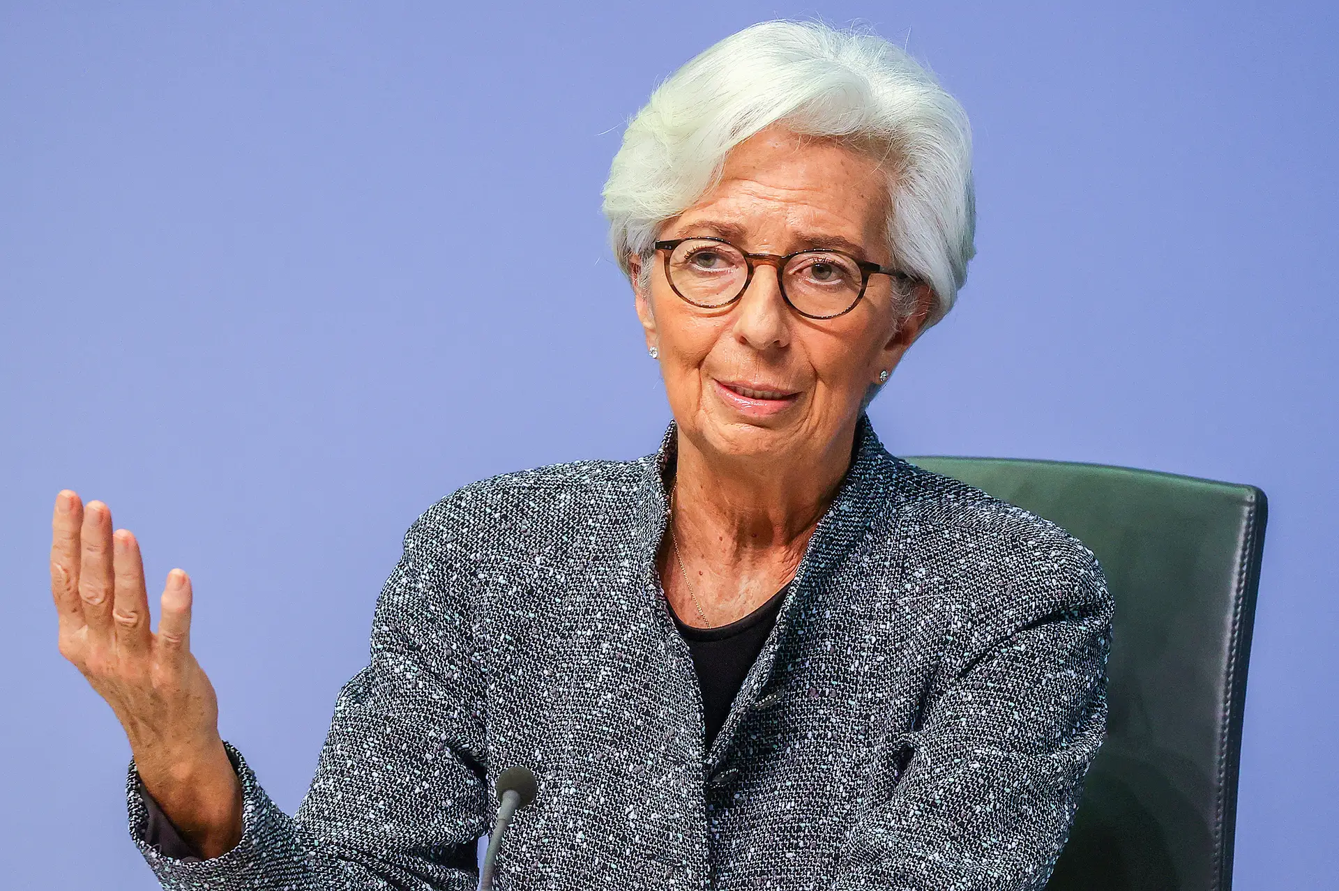 “Estamos num universo diferente dos EUA”, disse a presidente do BCE na conferência de imprensa de quinta-feira