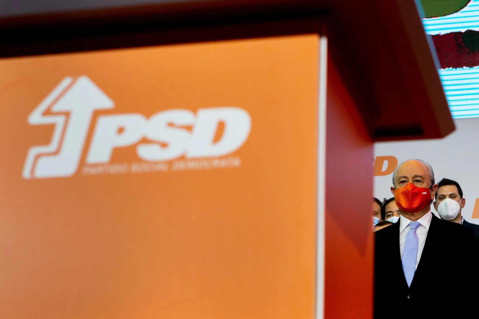 Rui Rio no congresso do PSD