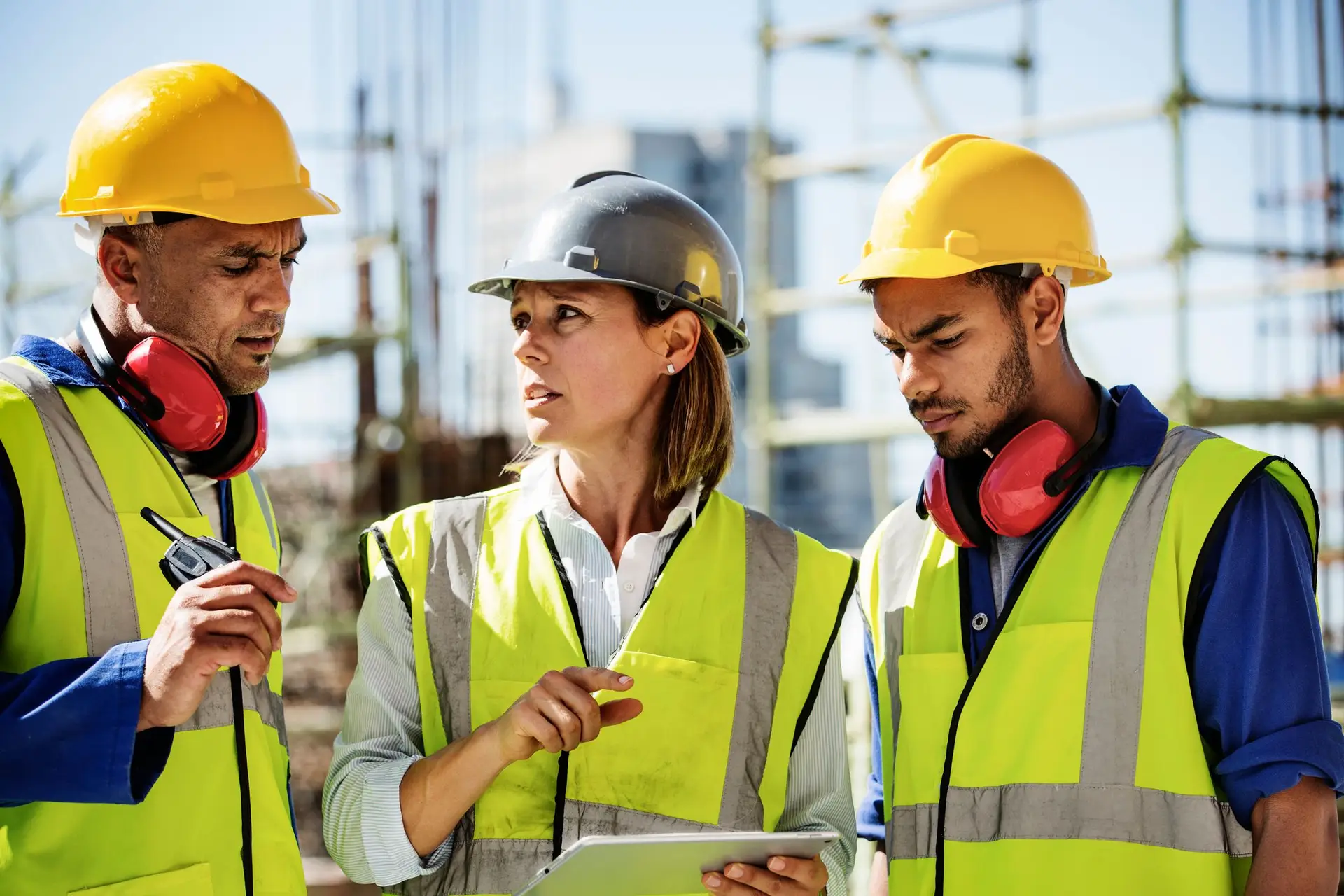 Mulheres e a construção civil