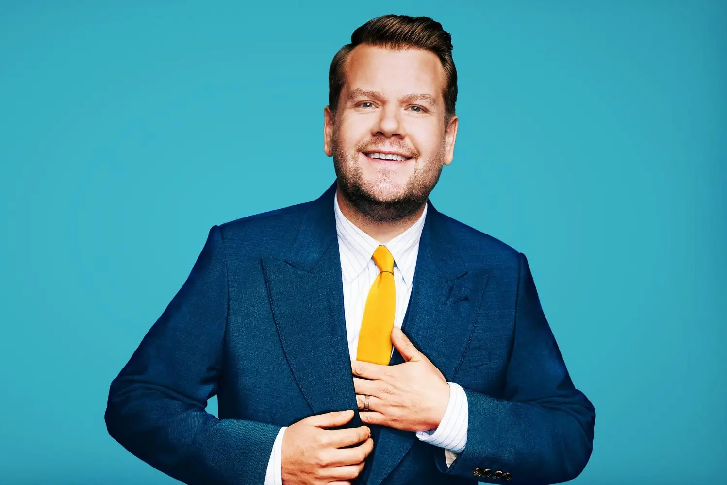 Emocionado, James Corden explica o motivo pessoal que o levou a deixar o “The Late Late Show”