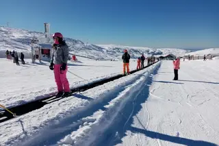 Começou a temporada de esqui e snowboard