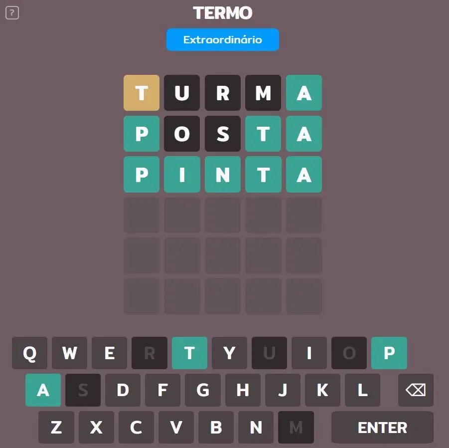 Wordle' e 'Termo': história de amor se transformou em jogo de