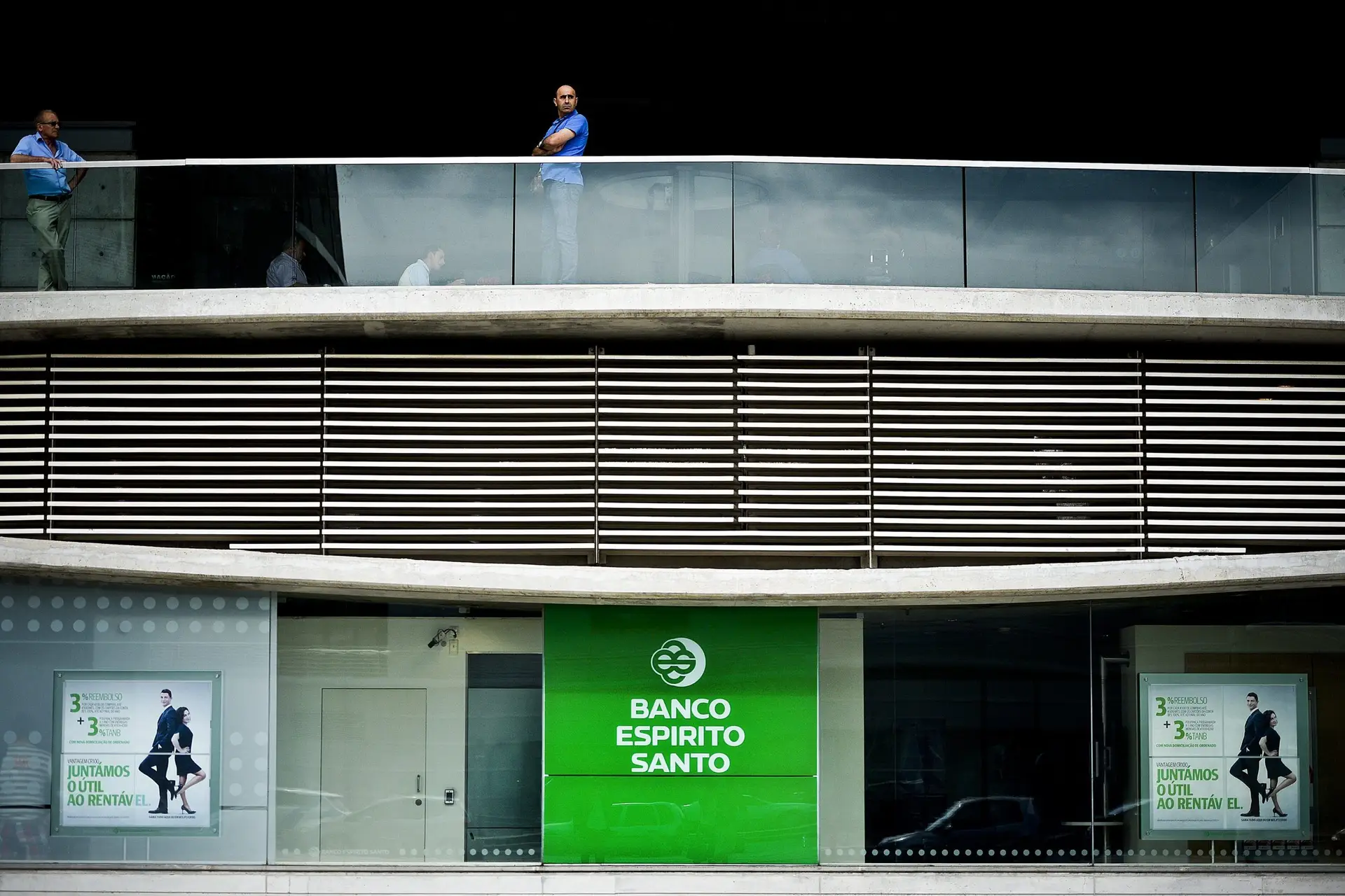 Agência do antigo BES. Autor: PATRICIA DE MELO MOREIRA/AFP via Getty Images)