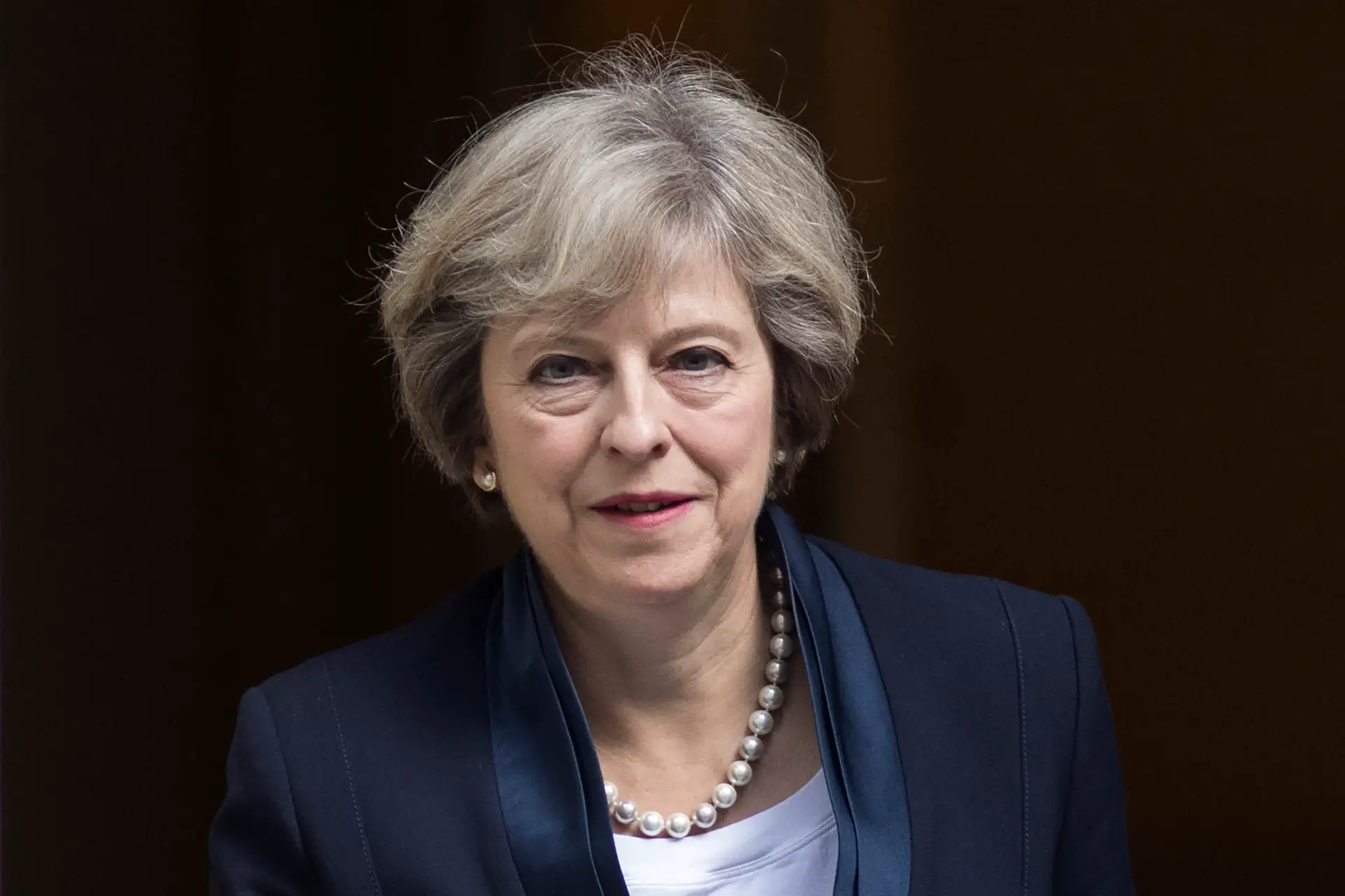 Theresa May, ex-primeira-ministra britânica, é um dos nomes visados pela investigação do The Guardian FOTO: Dan Kitwood/Getty Images