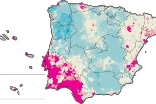 VARIAÇÃO NA MORTALIDADE ESPERADA DO CANCRO DA MAMA EM PORTUGAL E ESPANHA (=1)