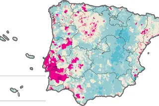VARIAÇÃO NA MORTALIDADE ESPERADA DO CANCRO COLORRETAL EM PORTUGAL E ESPANHA (=1)