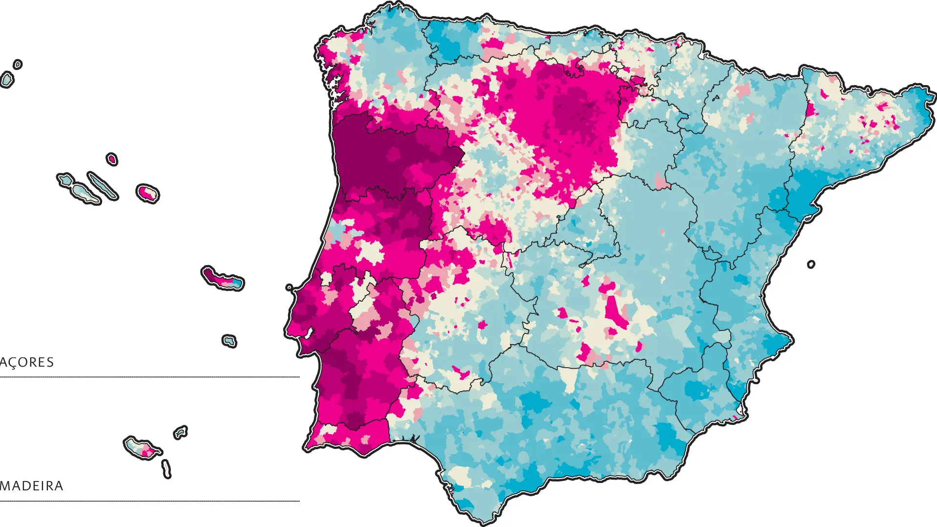 O Atlas ibérico do cancro: qual é o pior e onde é que o risco de morte é  maior