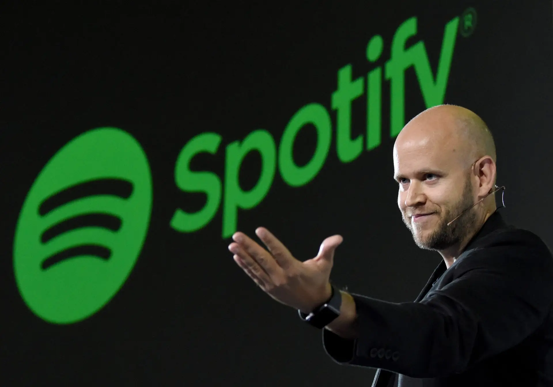 Daniel Ek, CEO do Spotify / foto: Getty Images