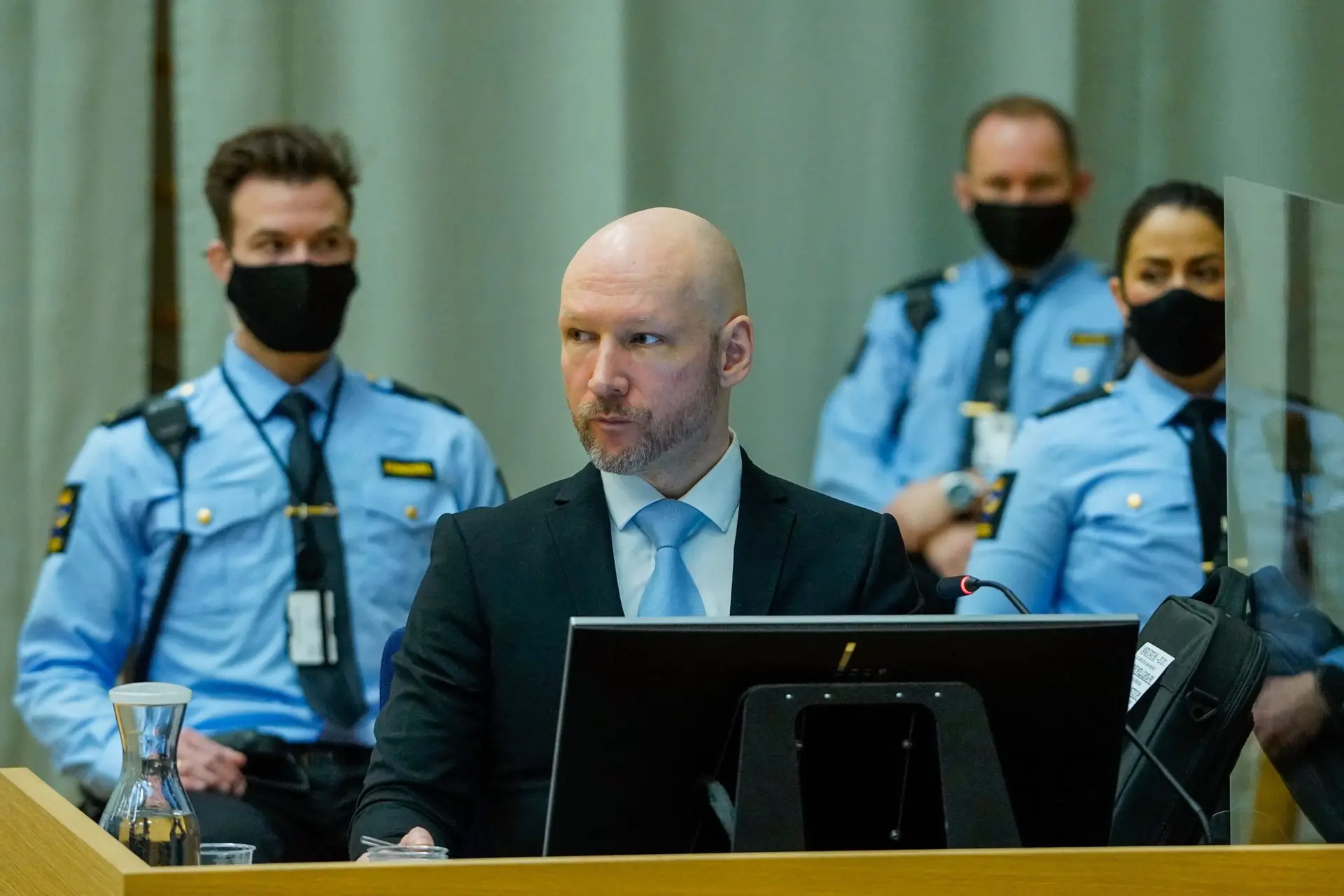Anders Behring Breivik. FOTO | OLE BERG-RUSTEN/NTB/AFP via Getty Images