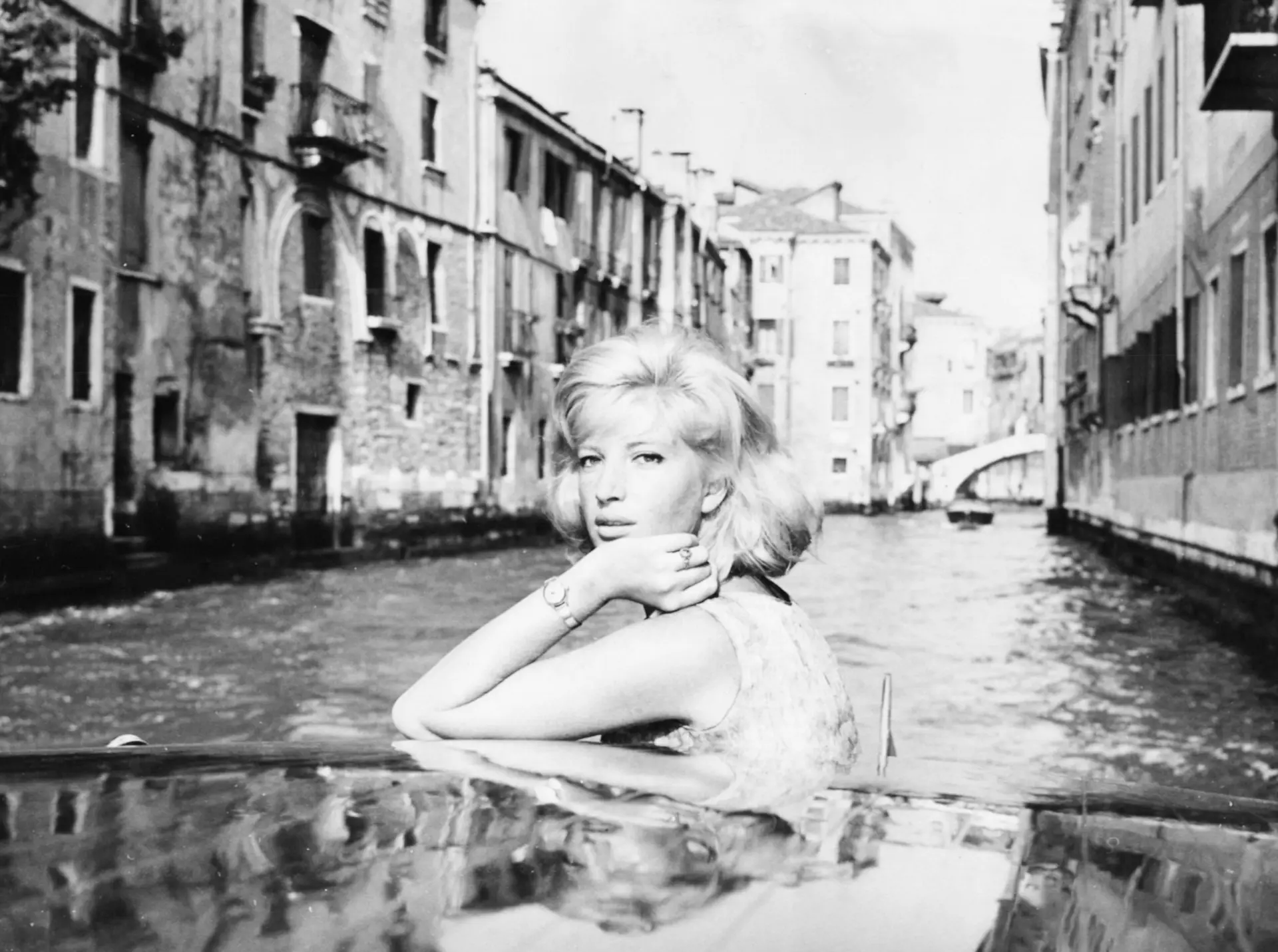 Monica Vitti, em Veneza, 1962