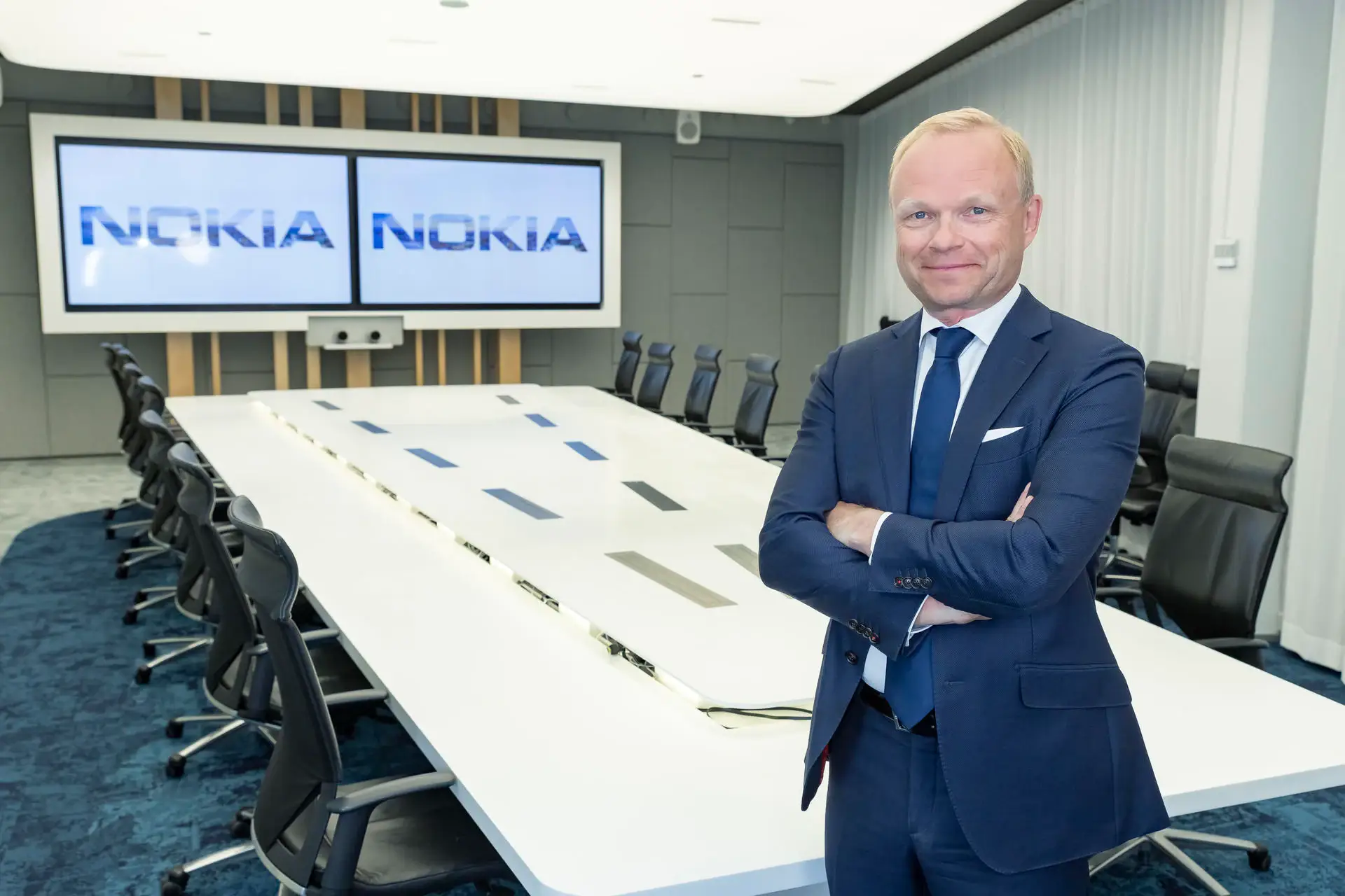 Pekka Lundmark, CEO da Nokia. Foto: D.R.