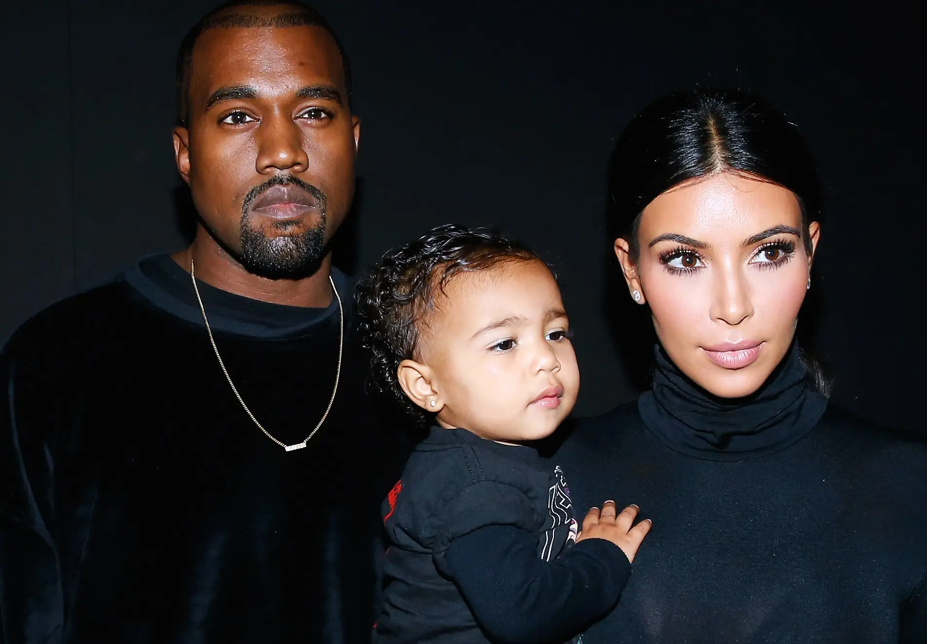 Kanye West, North Kardashian West, Kim Kardashian / foto: Getty Images