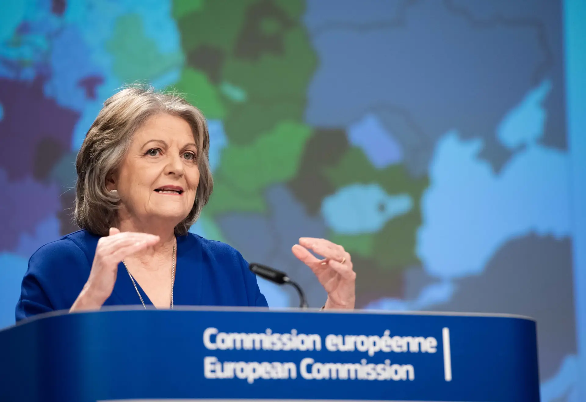 A comissária europeia, Elisa Ferreira. Foto: União Europeia