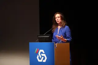 Maria João Carioca na apresentação de resultados da CGD Autor: Nuno Botelho