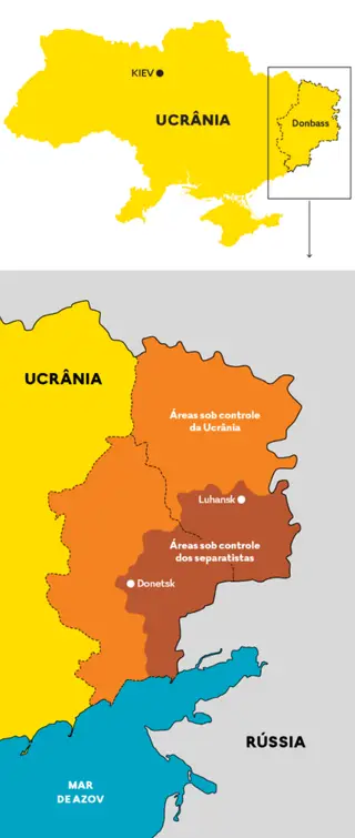 Reconhecimento russo de regiões separatistas da Ucrânia só é