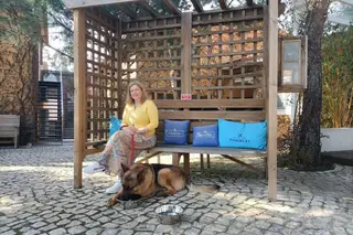 Lícinia Ferreira, proprietária do restaurante Rei dos Leitões