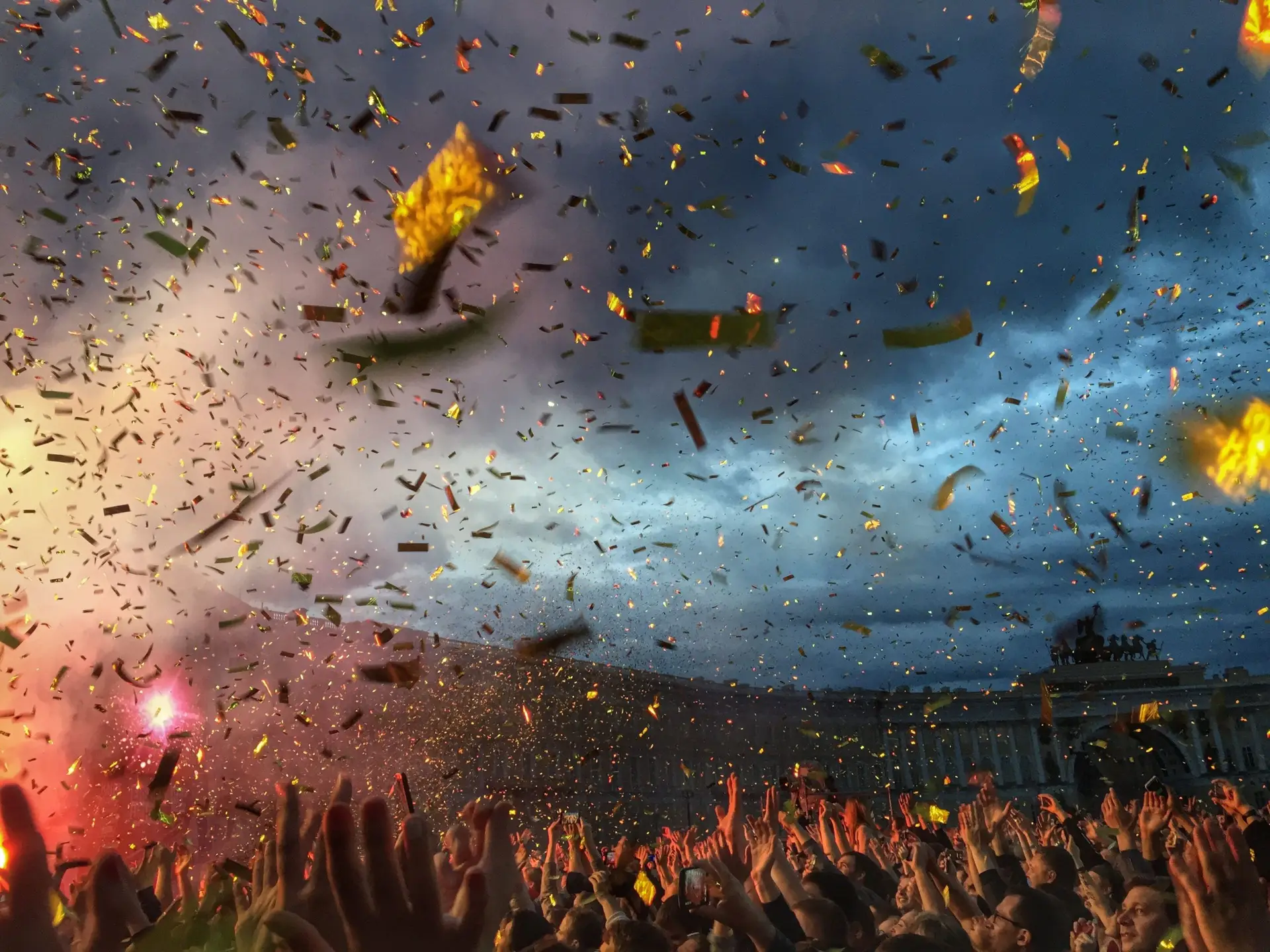Concerto em São Petersburgo, na Rússia/Getty