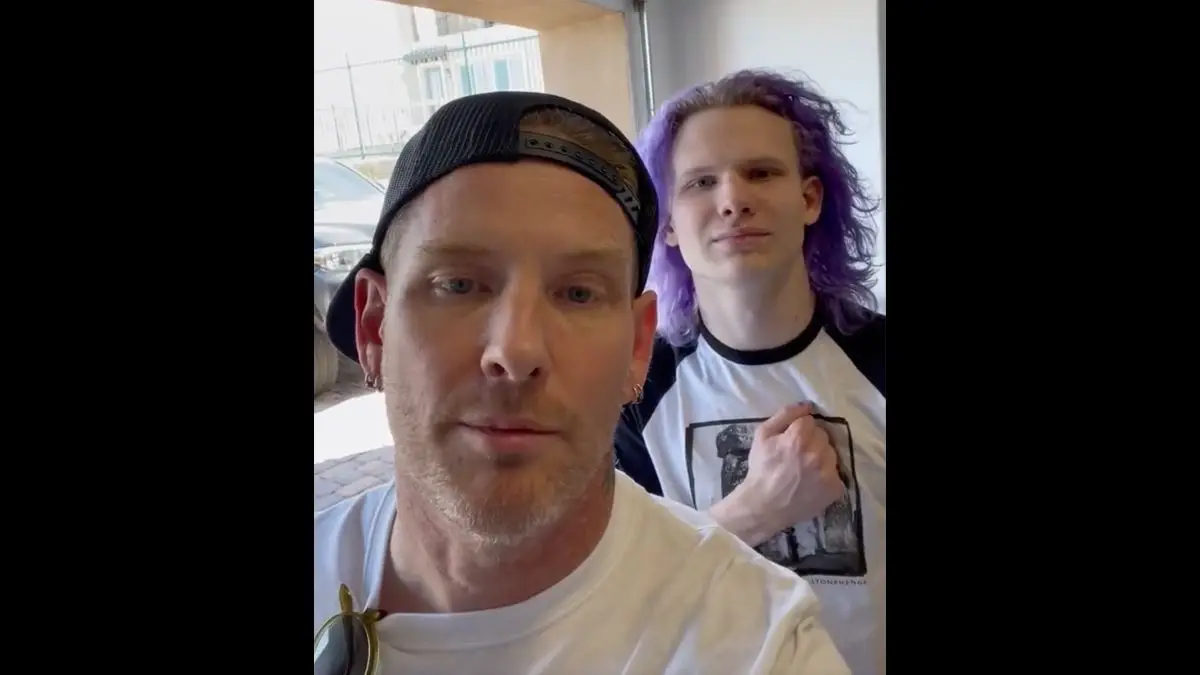 A mensagem de apoio de Corey Taylor (Slipknot) e o filho para o povo ucraniano