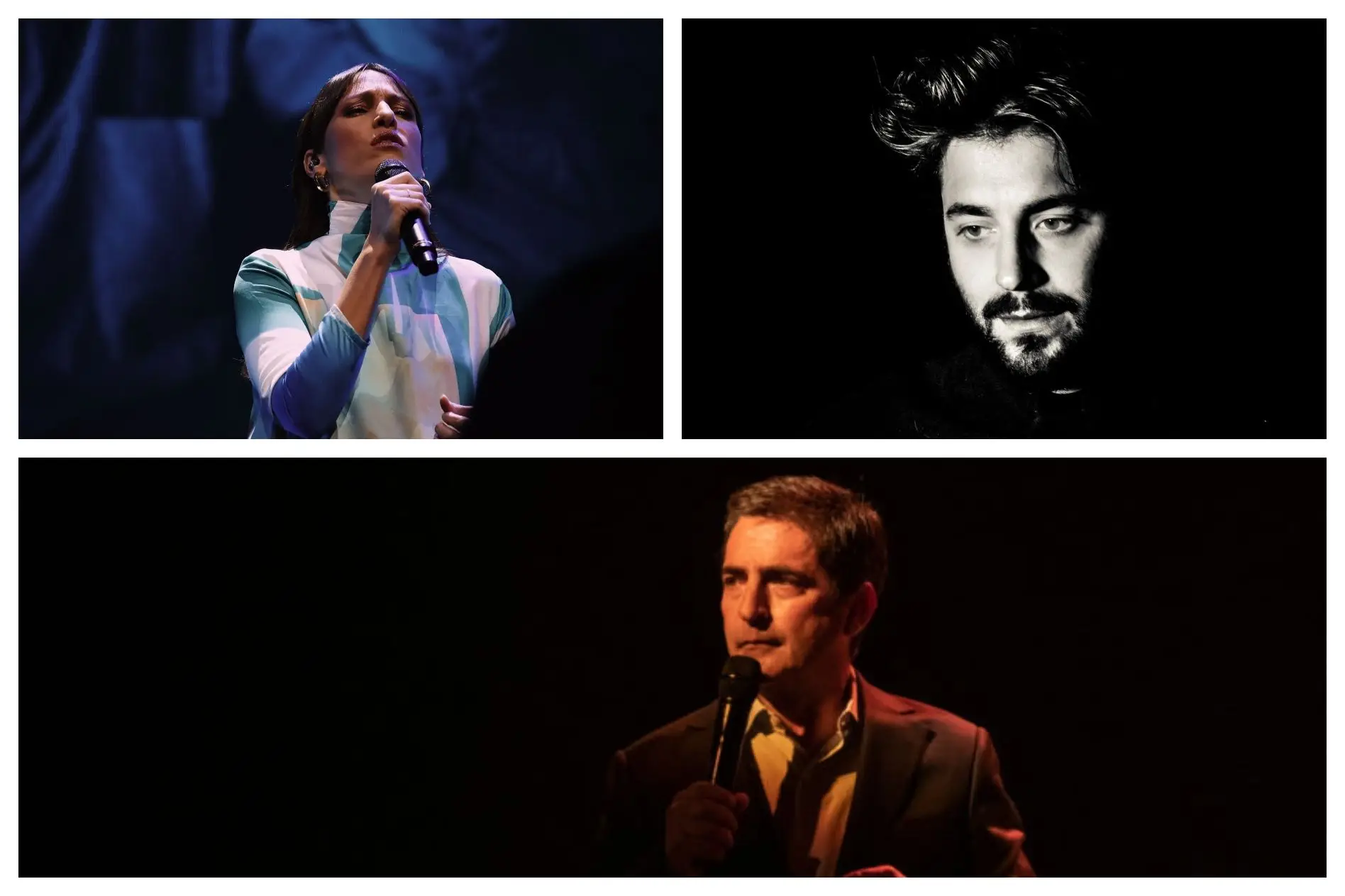 Carminho, Salvador Sobral e Camané/IG e Rita Carmo
