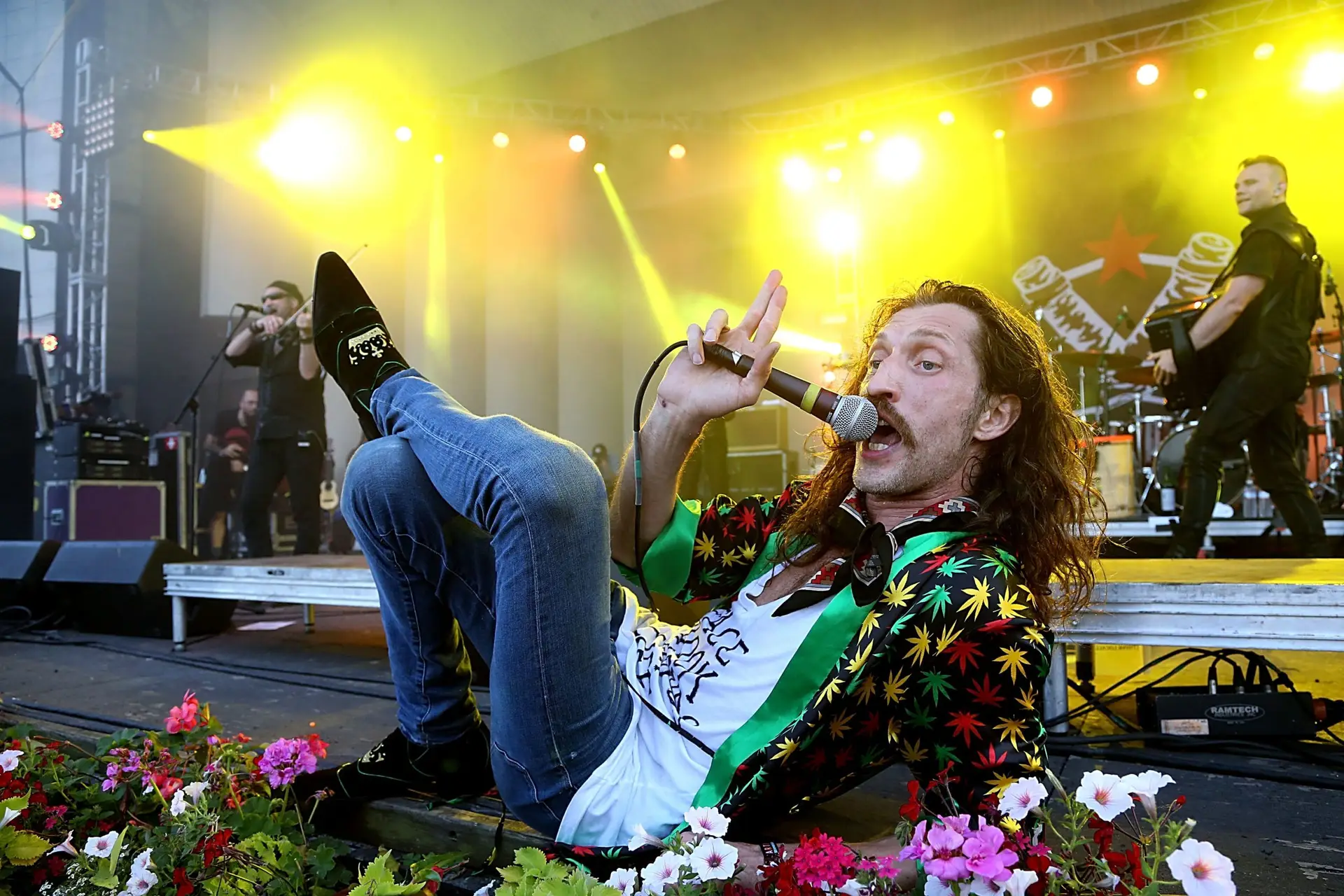 Gogol Bordello ao vivo em 2015/Getty