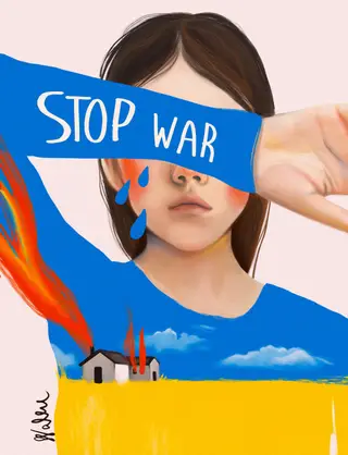 Stop War, Linda Valere