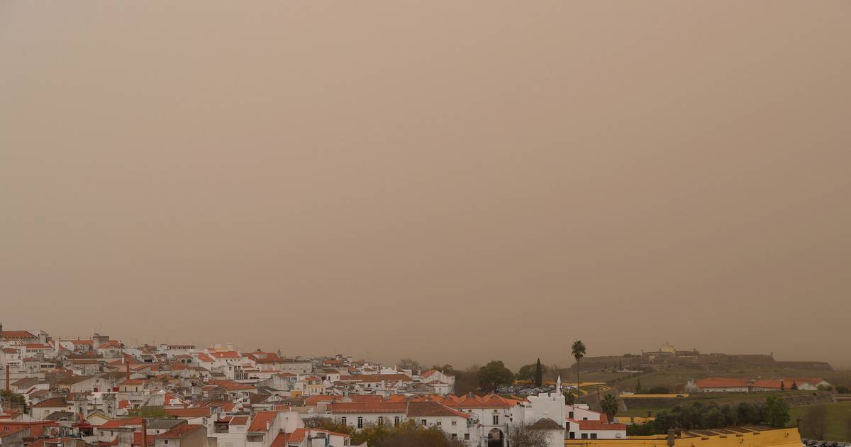 As poeiras do Norte de África voltaram a cobrir Portugal, mas de forma muito mais suave