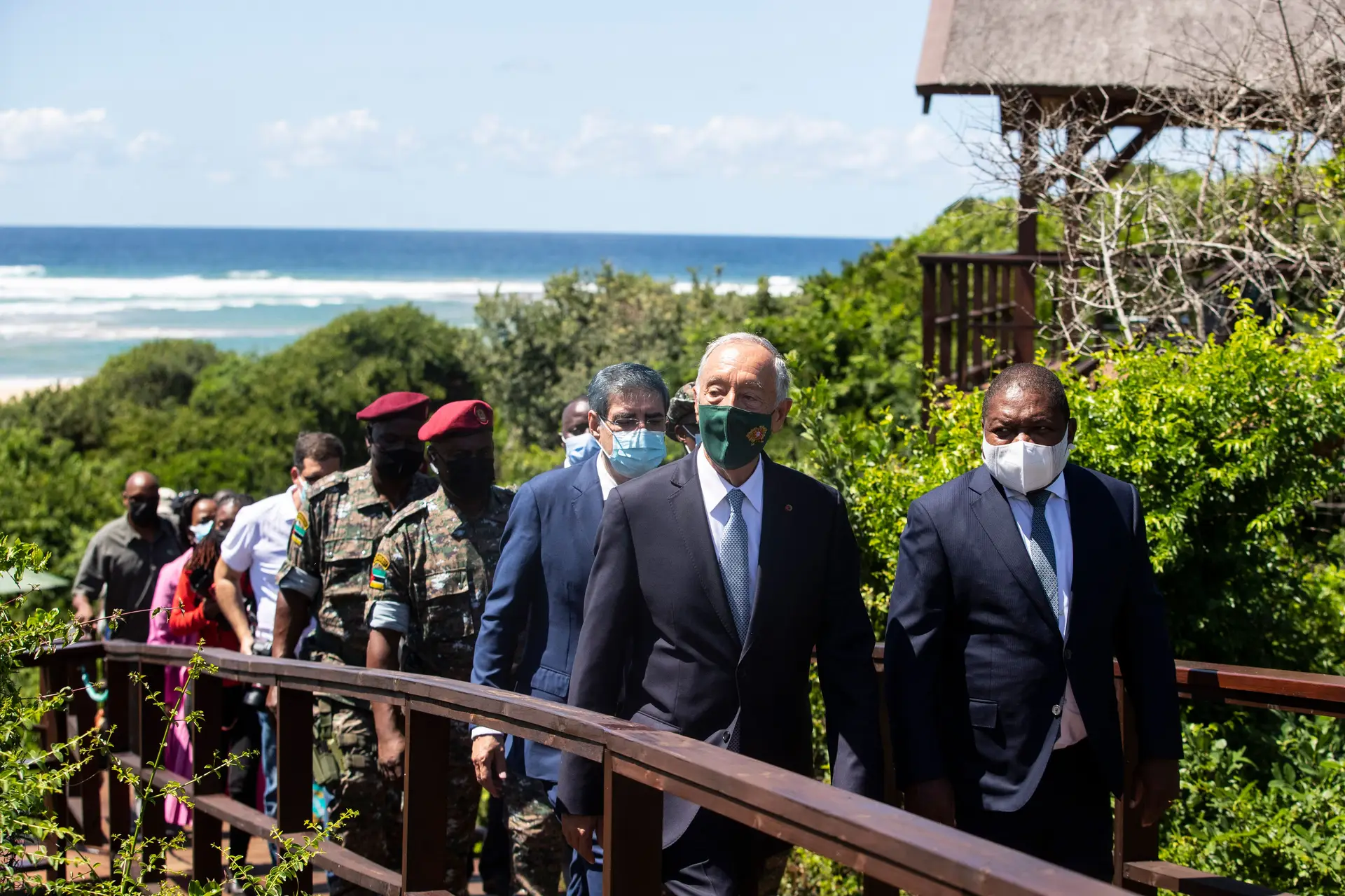 Foi durante a sua visita oficial a Moçambique que Marcelo anunciou que dará posse ao Governo no dia 30