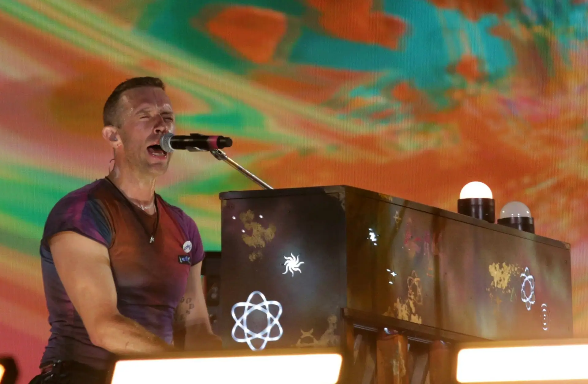 Coldplay ao vivo no México, março de 2022