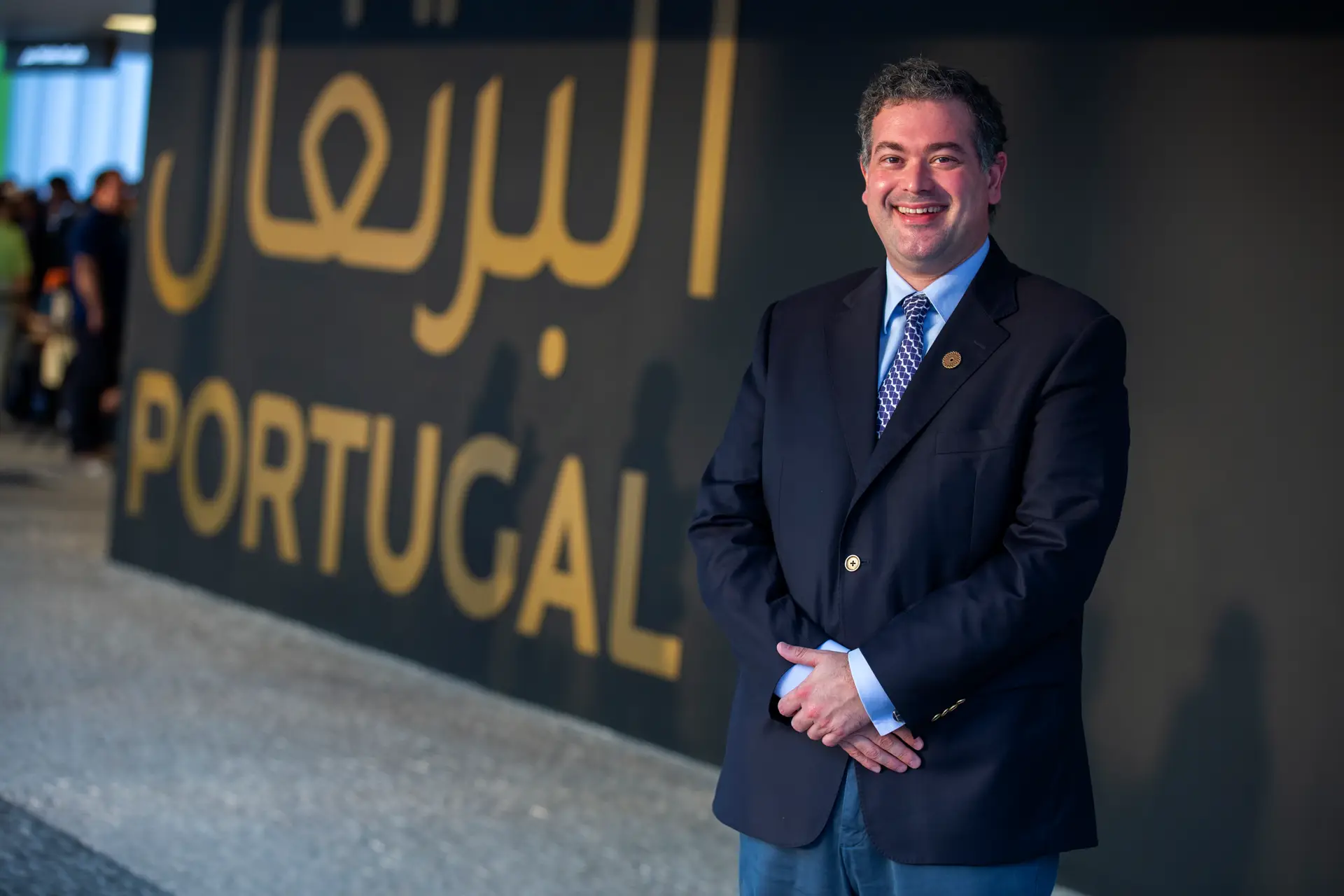 Luís Castro Henriques, presidente da AICEP, no pavilhão de Portugal na Expo Dubai