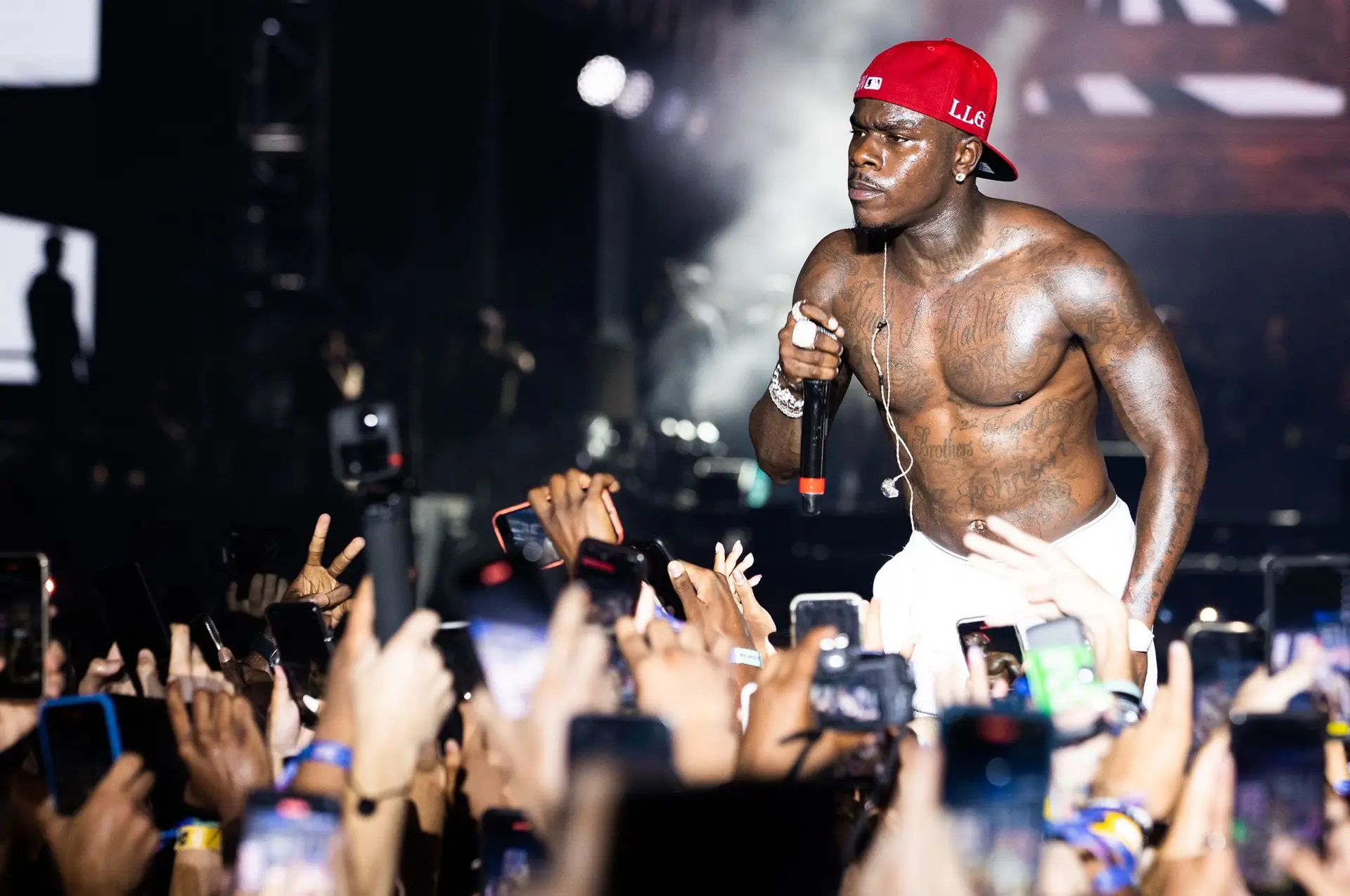 DaBaby no Rolling Loud 2021, em Miami